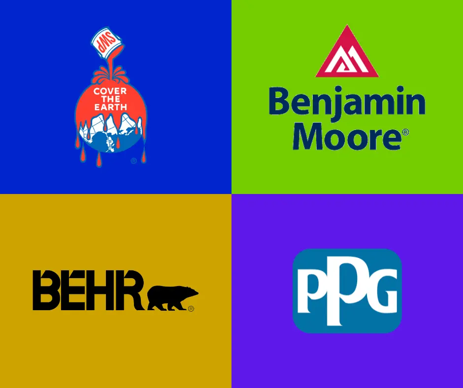 Main Paint Brands