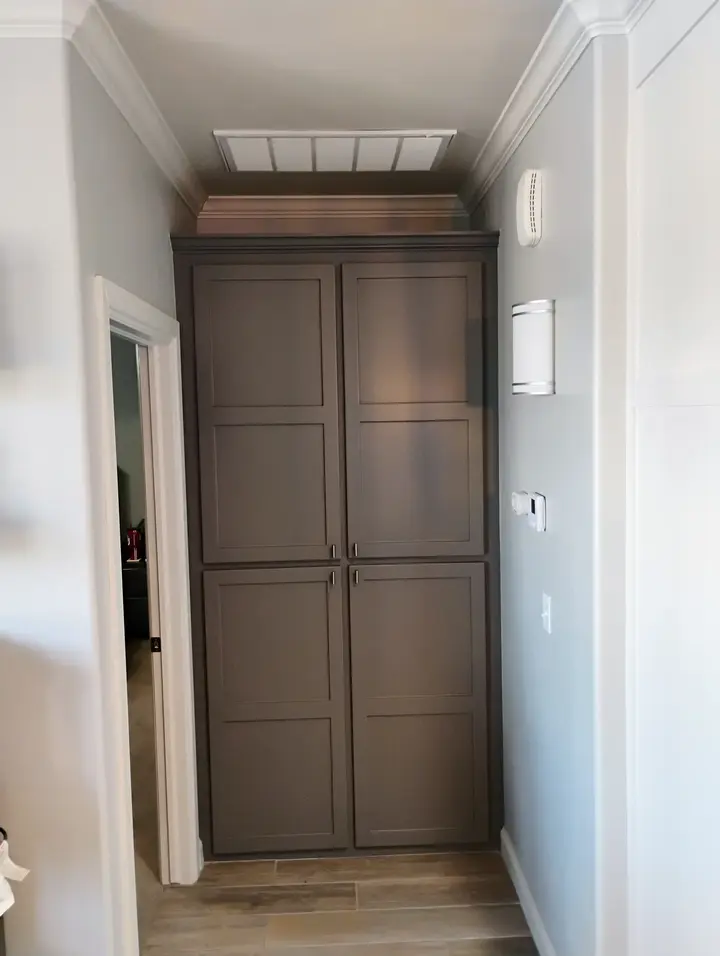 Interior cabinet painting in Oklahoma City