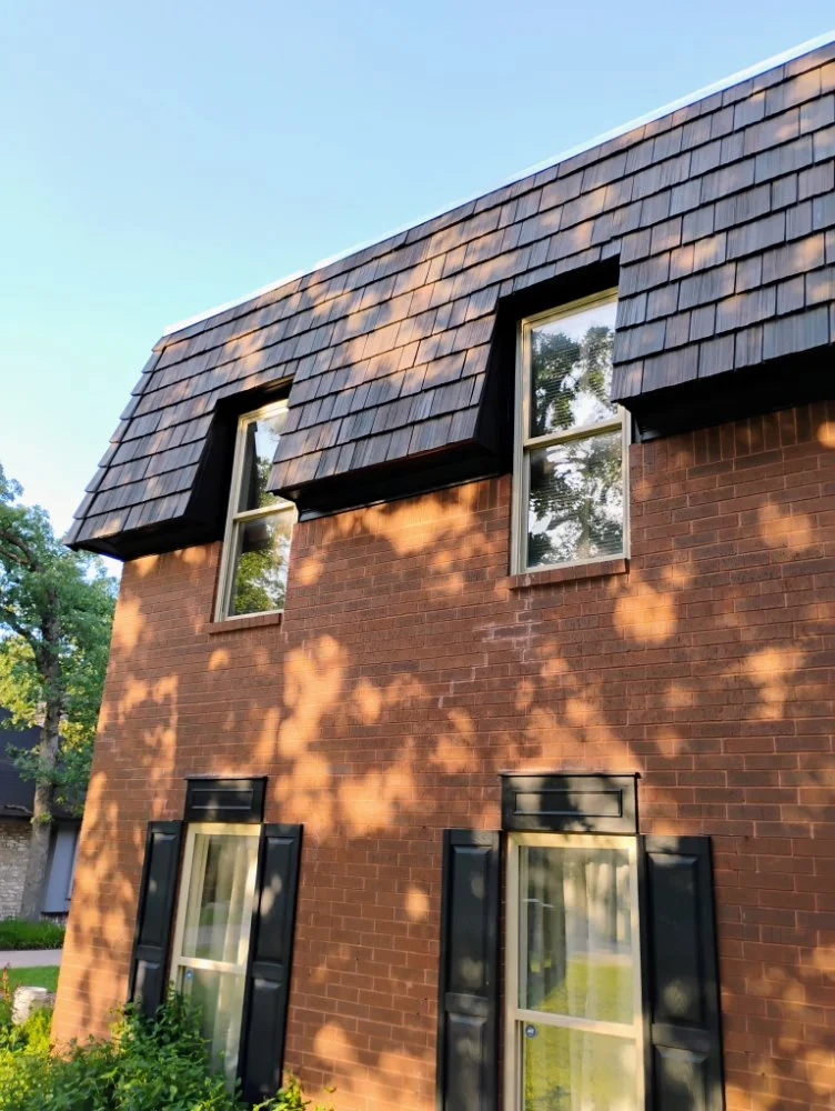 Exterior house tricorn black painting in Oklahoma City