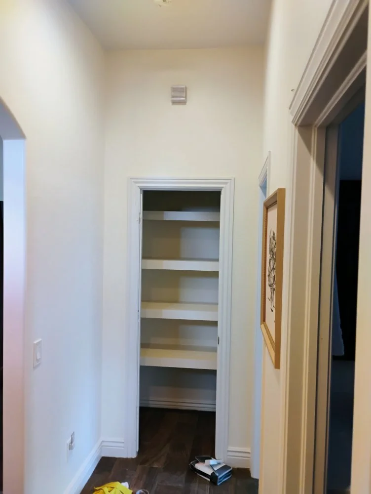 Interior Painting in Edmond, Oklahoma. Swiss Coffee Color