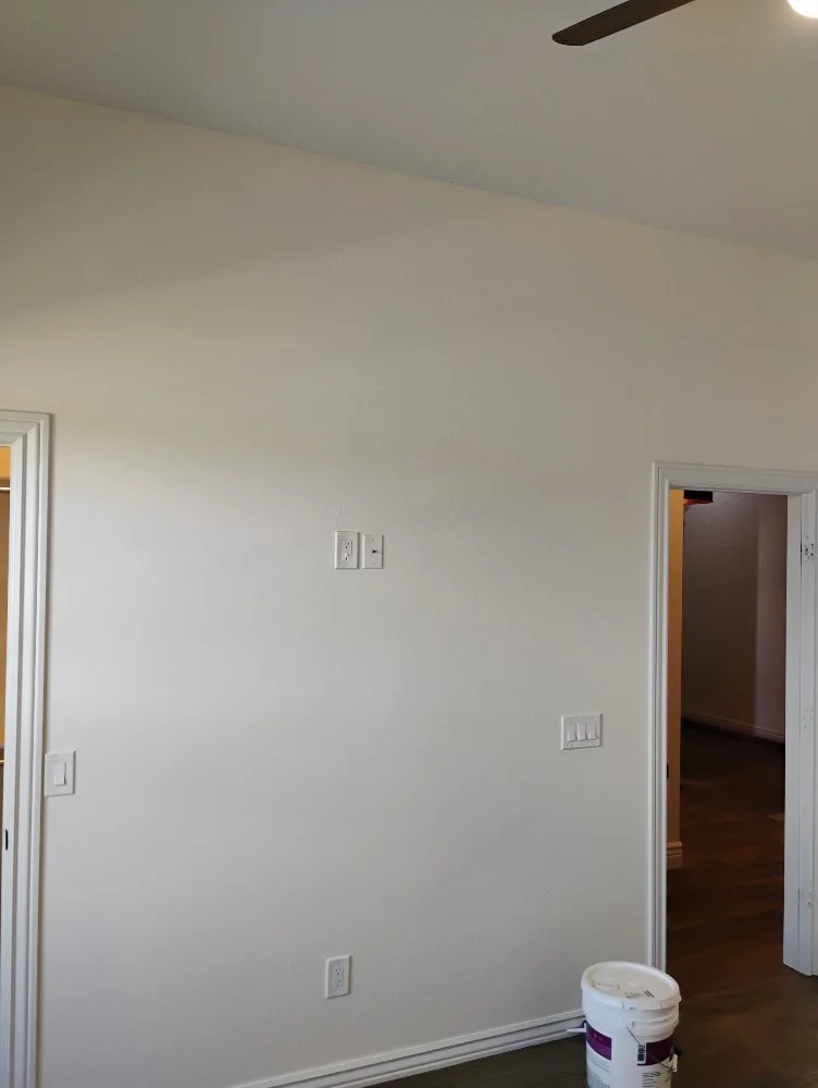Interior Painting in Edmond, Oklahoma. Swiss Coffee Color
