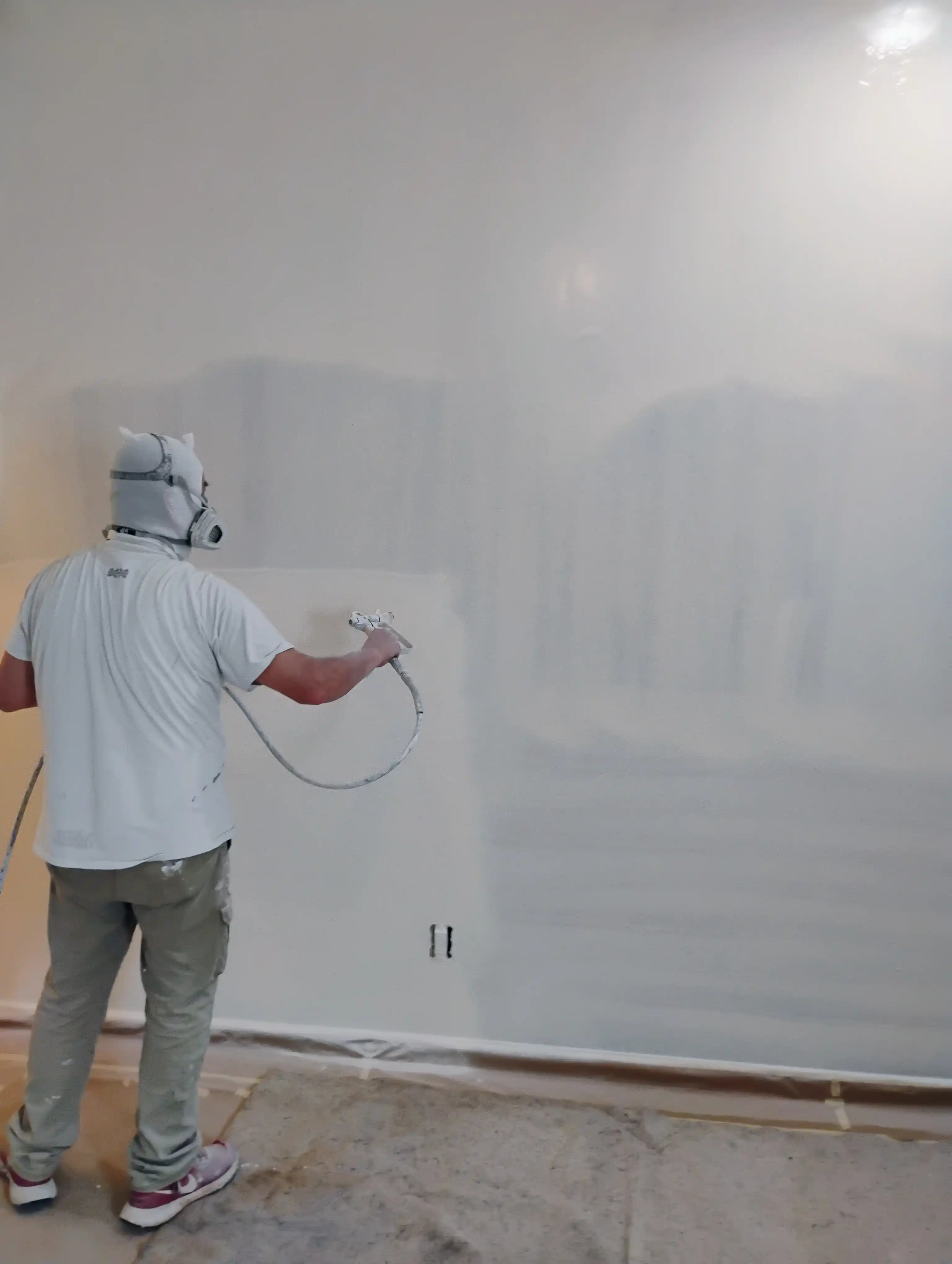Interior Painting in Edmond, Oklahoma. Swiss Coffee Color